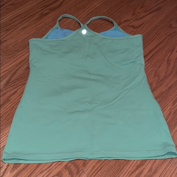 Bright green lululemon tank top - Picture 2 of 2